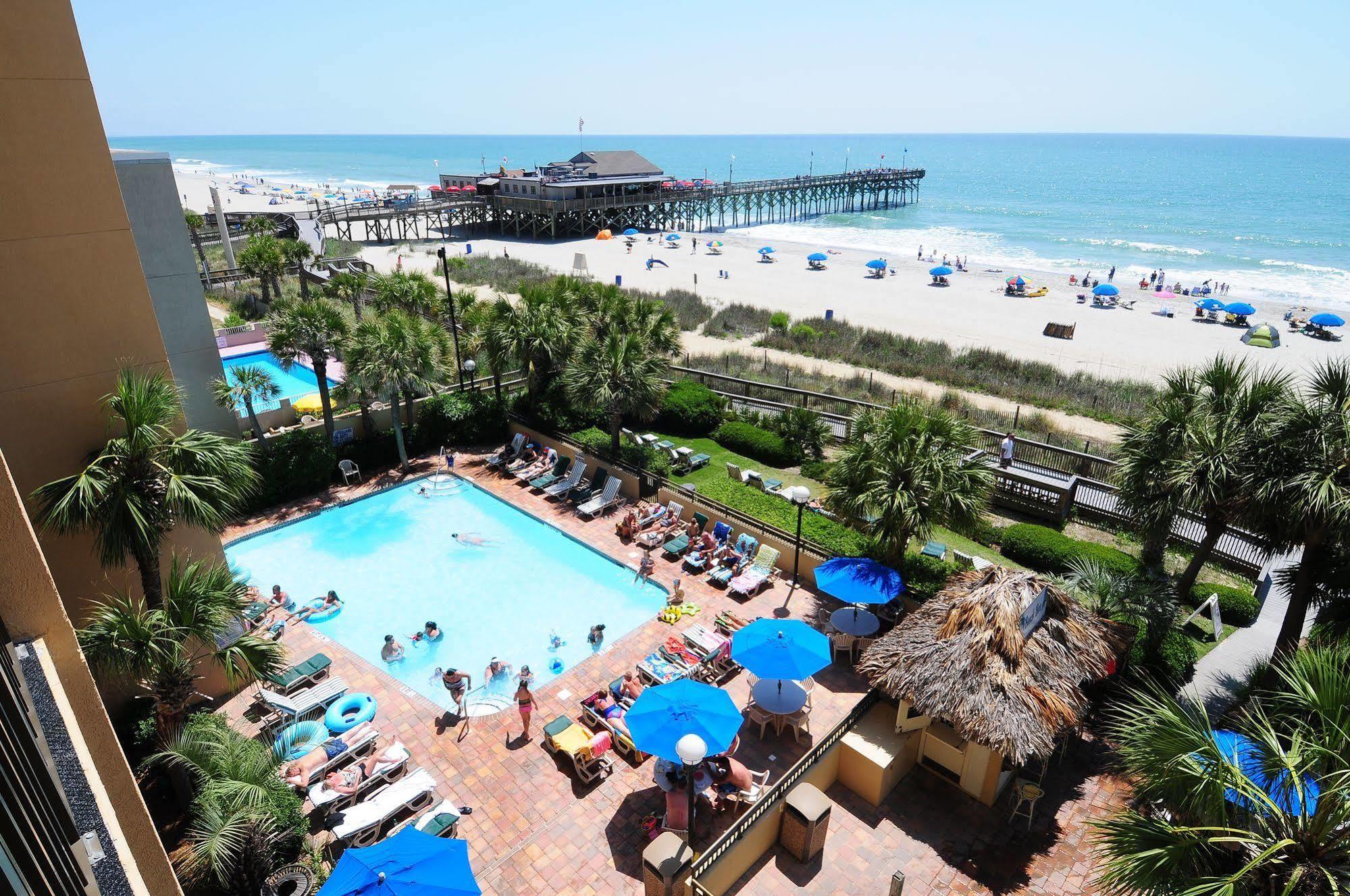 Holiday Pavilion Resort On The Boardwalk Myrtle Beach Exterior foto